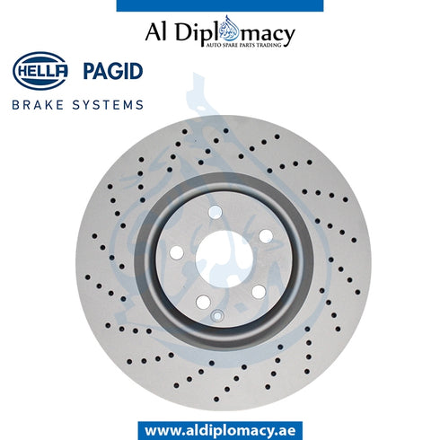Front BRAKE Disc, 8DD 355 109-481, 8DD 355 109-491 for Mercedes-Benz CL Class W211 (2002-2009) models, Part Number H-2304210712
